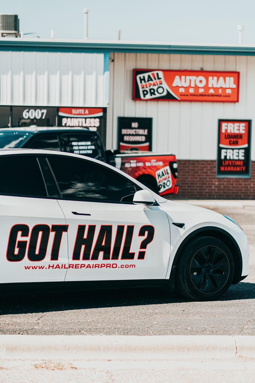 Got Hail storefront of Hail Repair Pro Lubbock